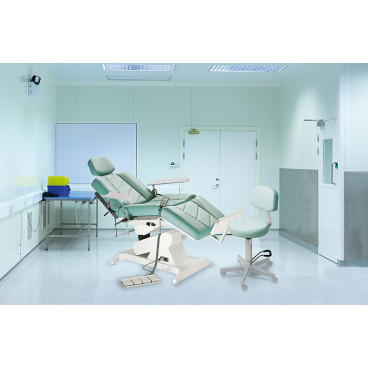 Косметологическое кресло-кушетка "Hemo Syncro Bi-Zak"