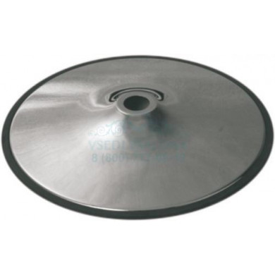 Диск для кресла парикмахерского круглый хром